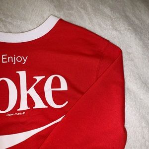 Coke crop top